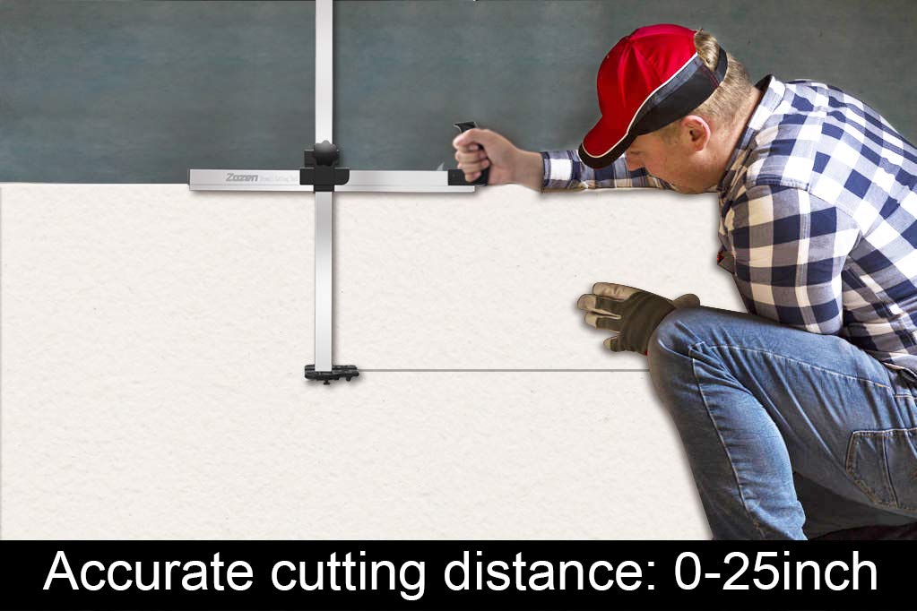 Zozen cutter includes ten spare blades for extended projects.