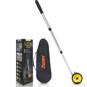 Zozen measuring wheel showing extended 40 inch length for longer measurements