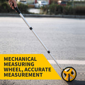 Zozen Measuring Wheel suitable for indoor and outdoor use on many surfaces.