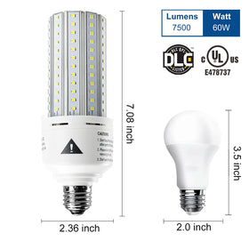 ZP Mafuken no-noise LED corn light designed for quiet operation.
