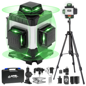 ZPD laser level with 16 lines for precise room layout and quick alignment