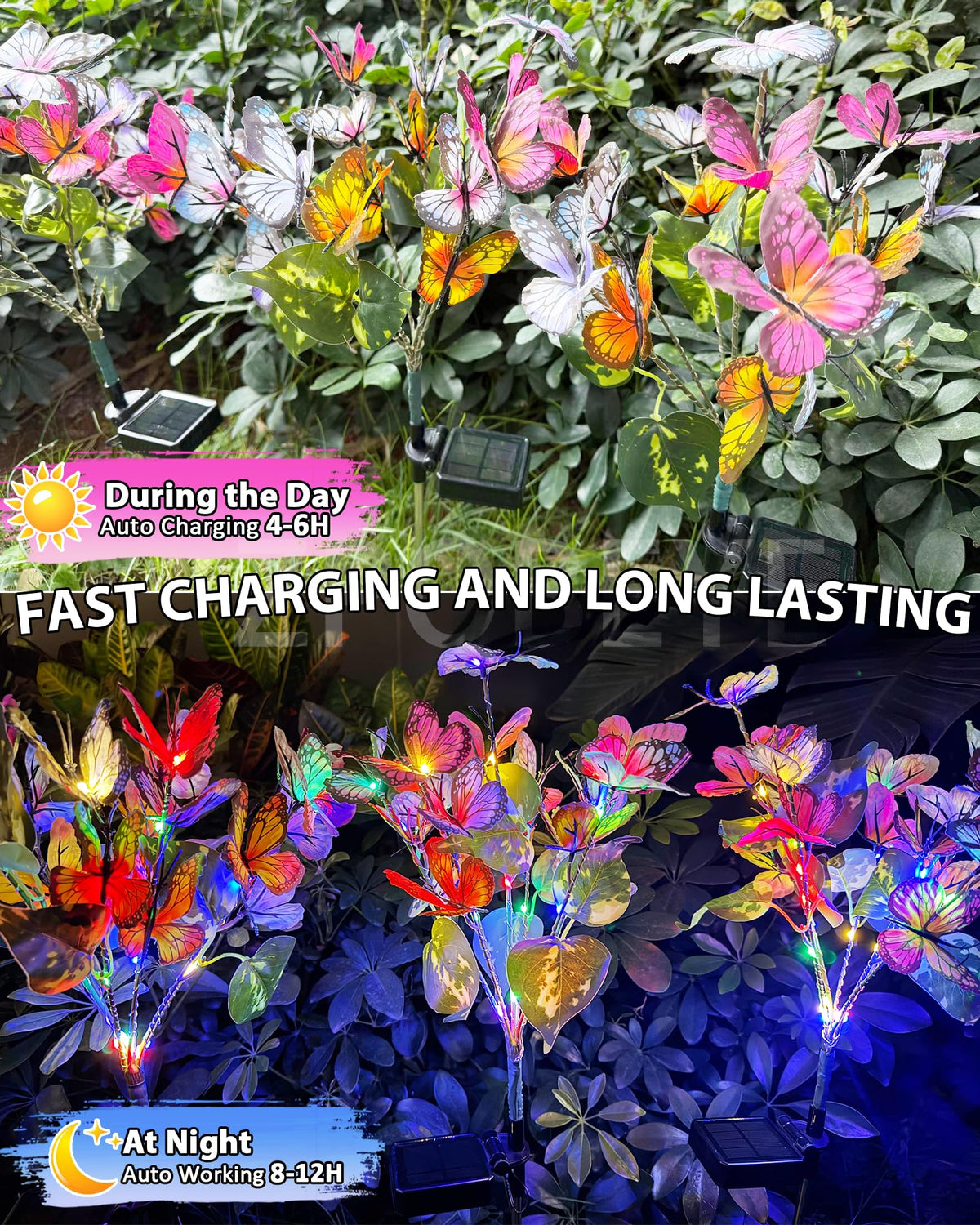 ZPQBEYE gift-ready solar decor suitable for Mother's Day and celebrations.