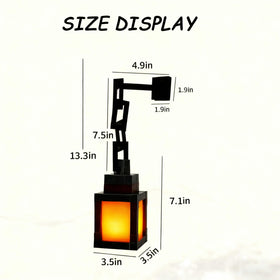 ZQSLKI Pixel Lantern offers 16 color options for mood lighting.