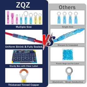 ZQZ storage case keeps terminals organized and easy to access.