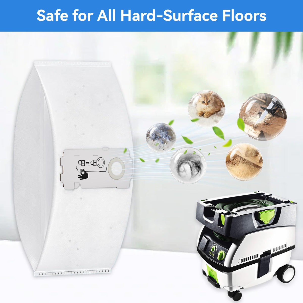 ZQZiQi 204308 collapsible bag design maximizes usable volume.