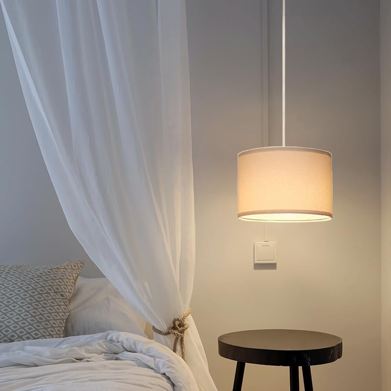 Easy-install plug-in pendant for fast setup without wiring