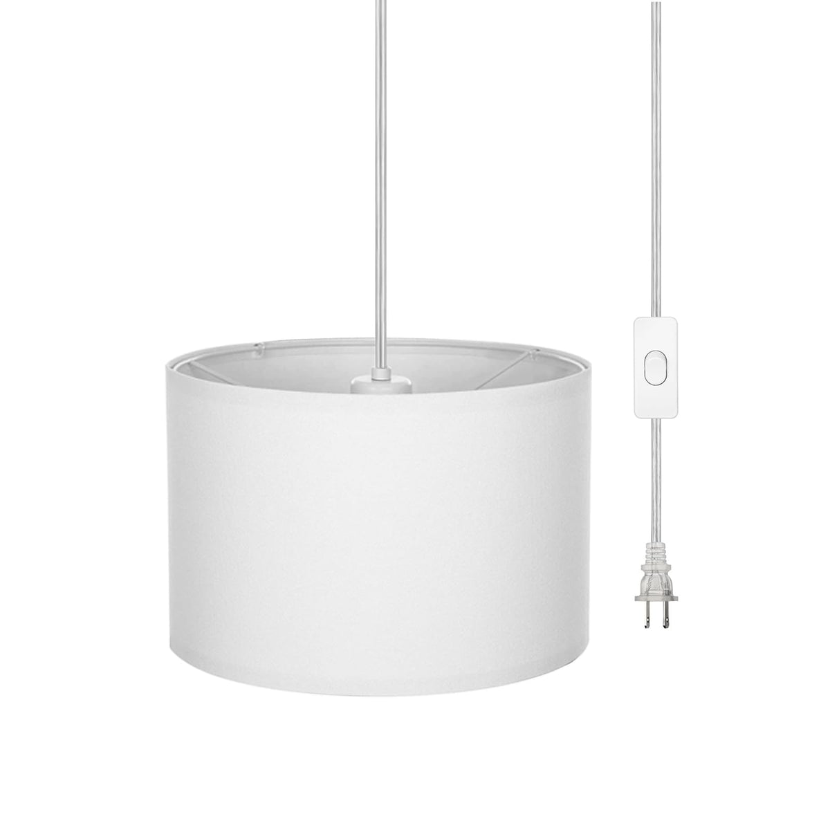 Modern bedroom pendant lamp enhancing cozy study ambiance