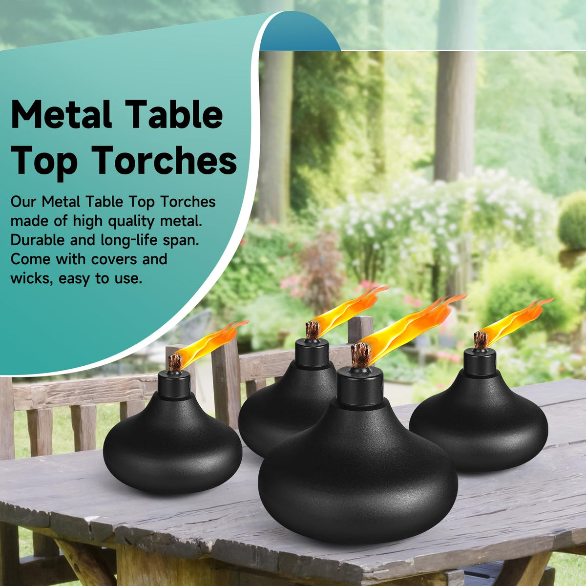 ZSPENG torch with protective covers for safe storage