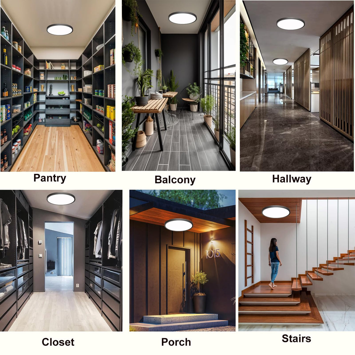 ZSYUBO closet and hallway motion light in use for automatic illumination