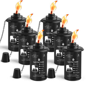 ZSZMFH 16oz torch canisters for patio lighting and easy refills