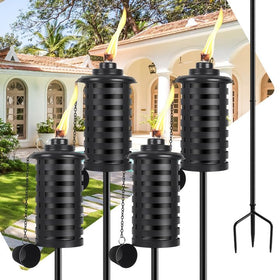 ZSZMFH outdoor torch 16oz demonstrates bold design for patio ambience.