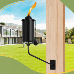 ZSZMFH tabletop-torch attachment option adds portable lighting for tables.