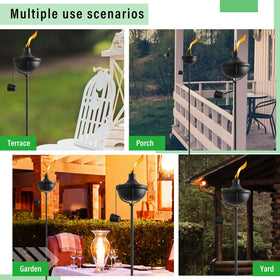 ZSZMFH table-top torch ideal for patios and pathways.