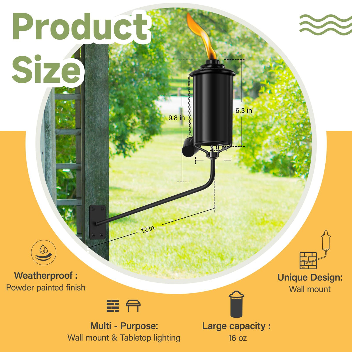 ZSZMFH wide-refill opening torch highlights easy fuel topping without spills.