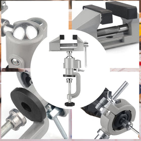 ZTUKOMN 2-in-1 switchable vise for easy mode changes.