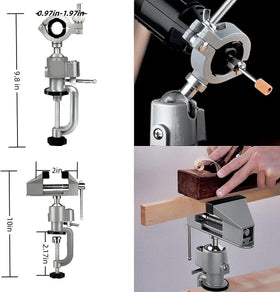 ZTUKOMN drill/grinder holder keeps tools organized for quick setups.