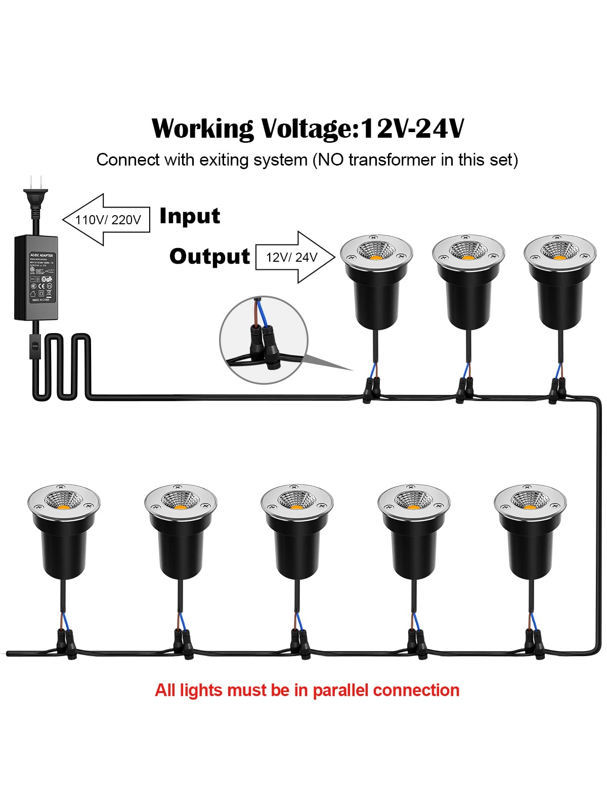 ZUCKEO included 16-wire connectors simplify wiring for faster projects.