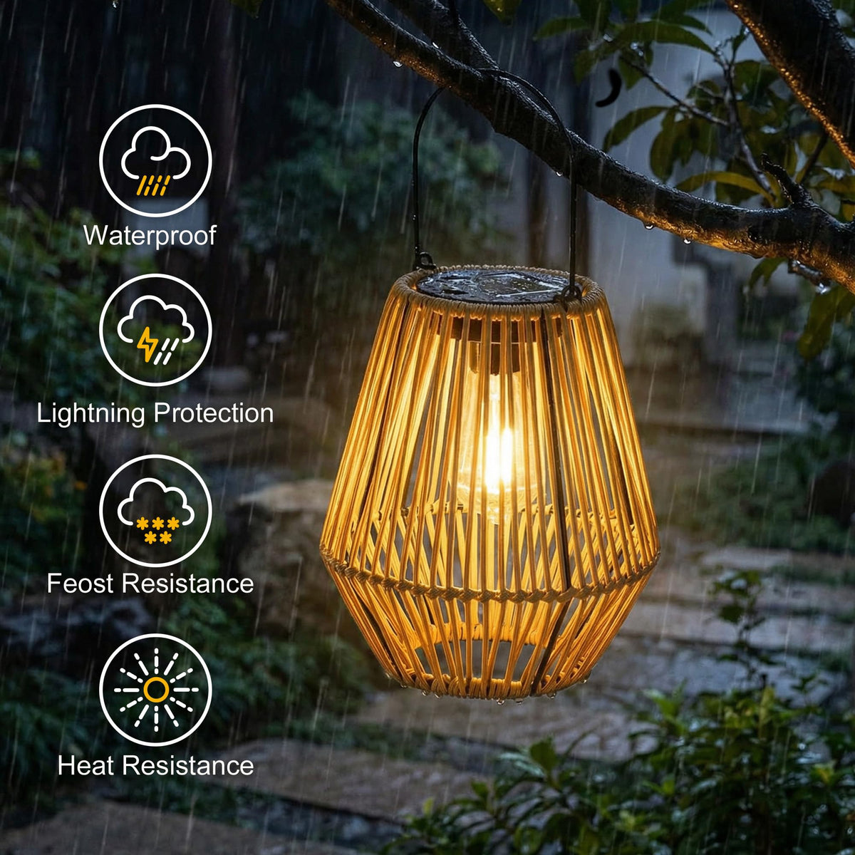 ZUIAOYIBOU solar-lantern-set-packaged-gift-ready communicates style and utility.