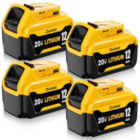 Zuliati 20V replacement battery with compact design for easy Dewalt tool swaps.