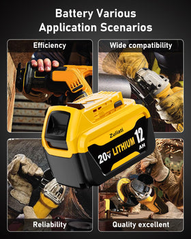 Three-pack provides backup power for long projects and reduced downtime
