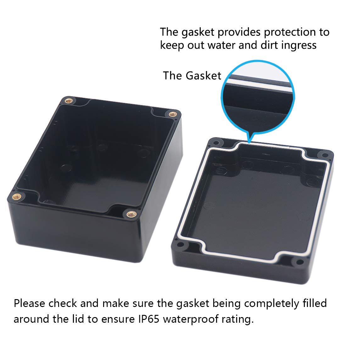 Zulkit enclosure for Arduino and sensors IP65 protection.