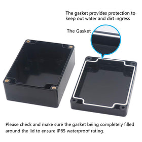 Zulkit enclosure for Arduino and sensors IP65 protection.