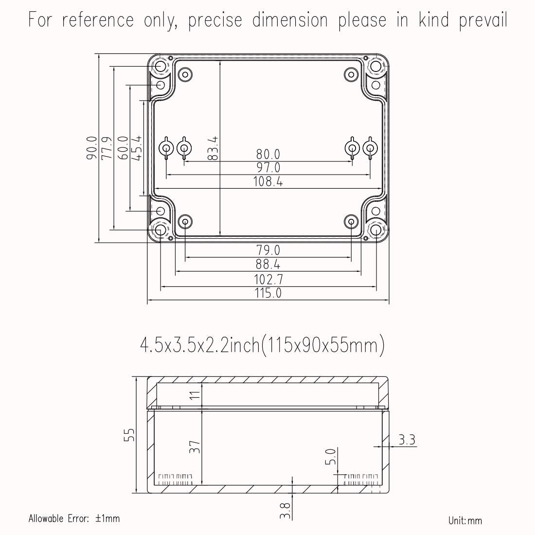 Zulkit two-pack keeps spare enclosures ready for versatile electrical projects.