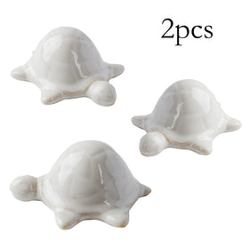 ZUNON frog white bolt cap set of two for bathroom upgrade.