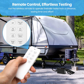 Zuomeng trailer tester 7-spade connector compatibility tested