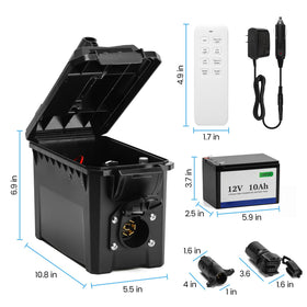 Zuomeng trailer tester IP68 waterproof case for rugged use
