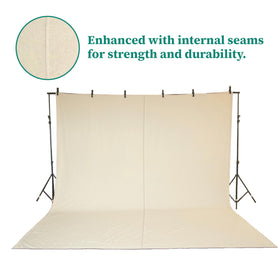 ZUPERIA canvas drop cloth covering a piece of furniture during refinishing
