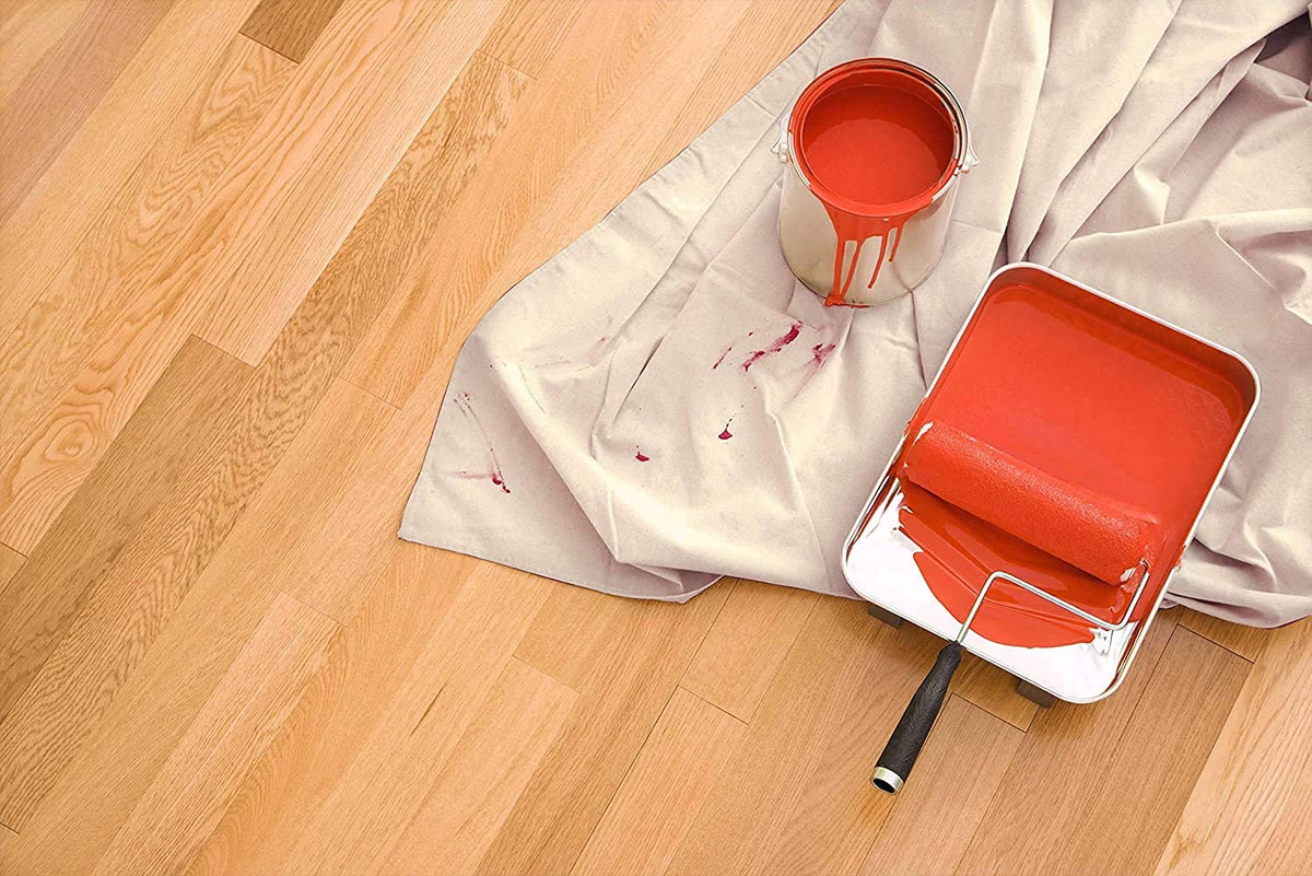 Versatile ZUPERIA canvas drop cloth for crafts and DIY tasks