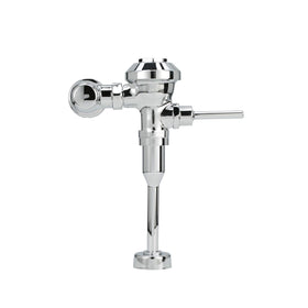 Zurn Aquaflush exposed valve body delivering reliable performance in high-traffic restrooms.