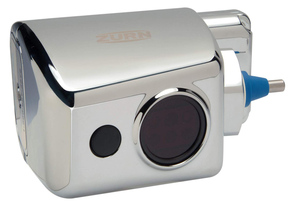 Zurn AquaSense EZ-Flush kit metal cover chrome for durable, hands-free look