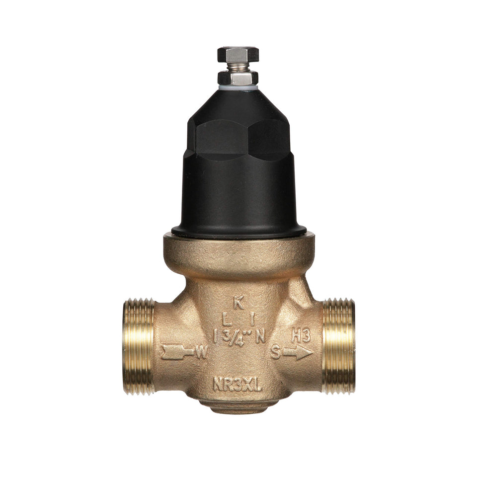 Zurn Wilkins NR3XLDU valve body enabling compact installation in tight spaces