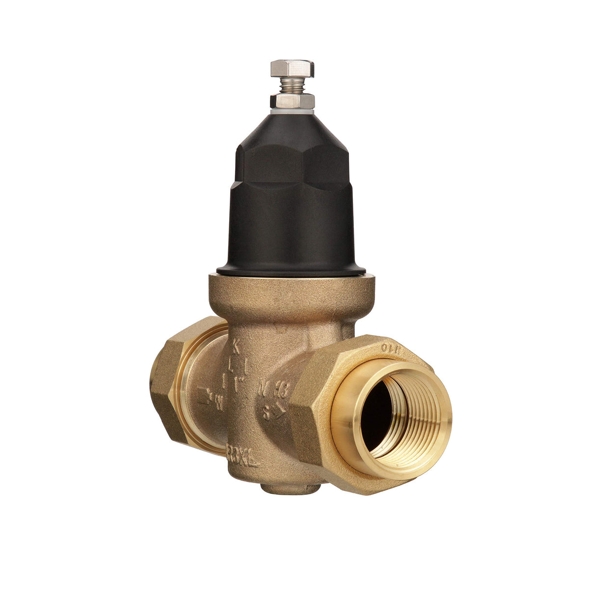 Corrosion-resistant threaded bell provides durability and easy internal maintenance.