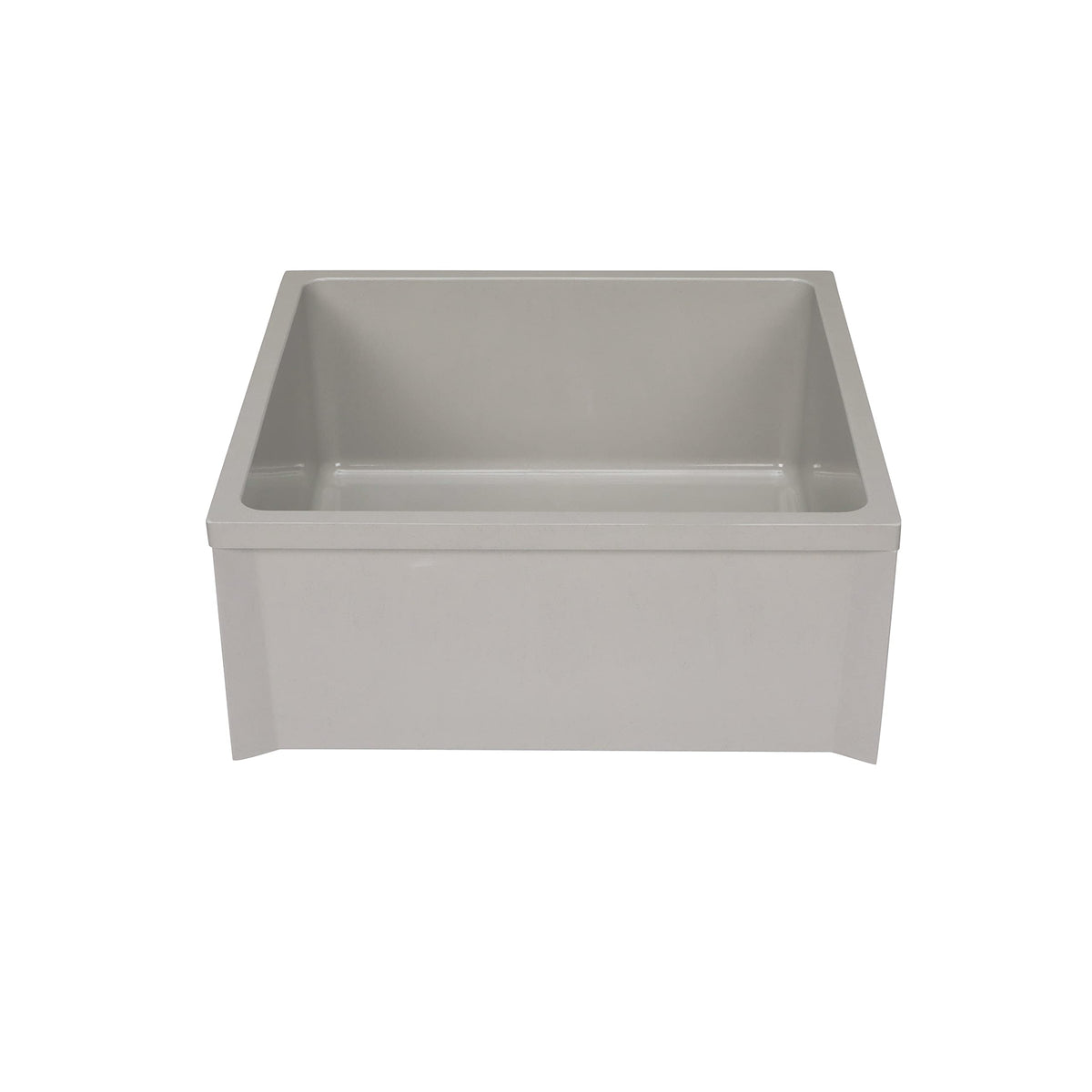 Zurn Z1996 mop basin with stainless steel dome strainer for lint capture