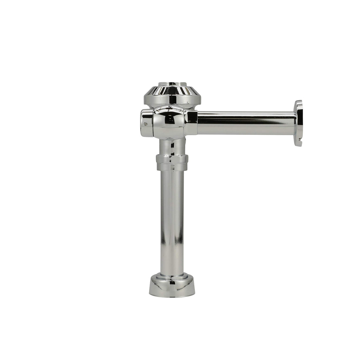 Polished chrome wall flange for Zurn Z6000 Aquaflush installation