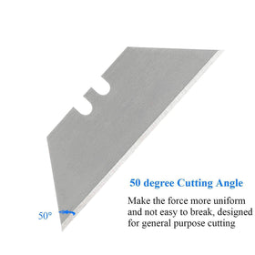ZUZUAN blades with a 50-degree angle for stable, even cutting performance.