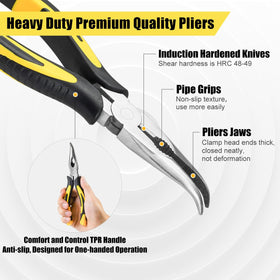 ZUZUAN pliers with TPR handles reduce fatigue during long jobs.