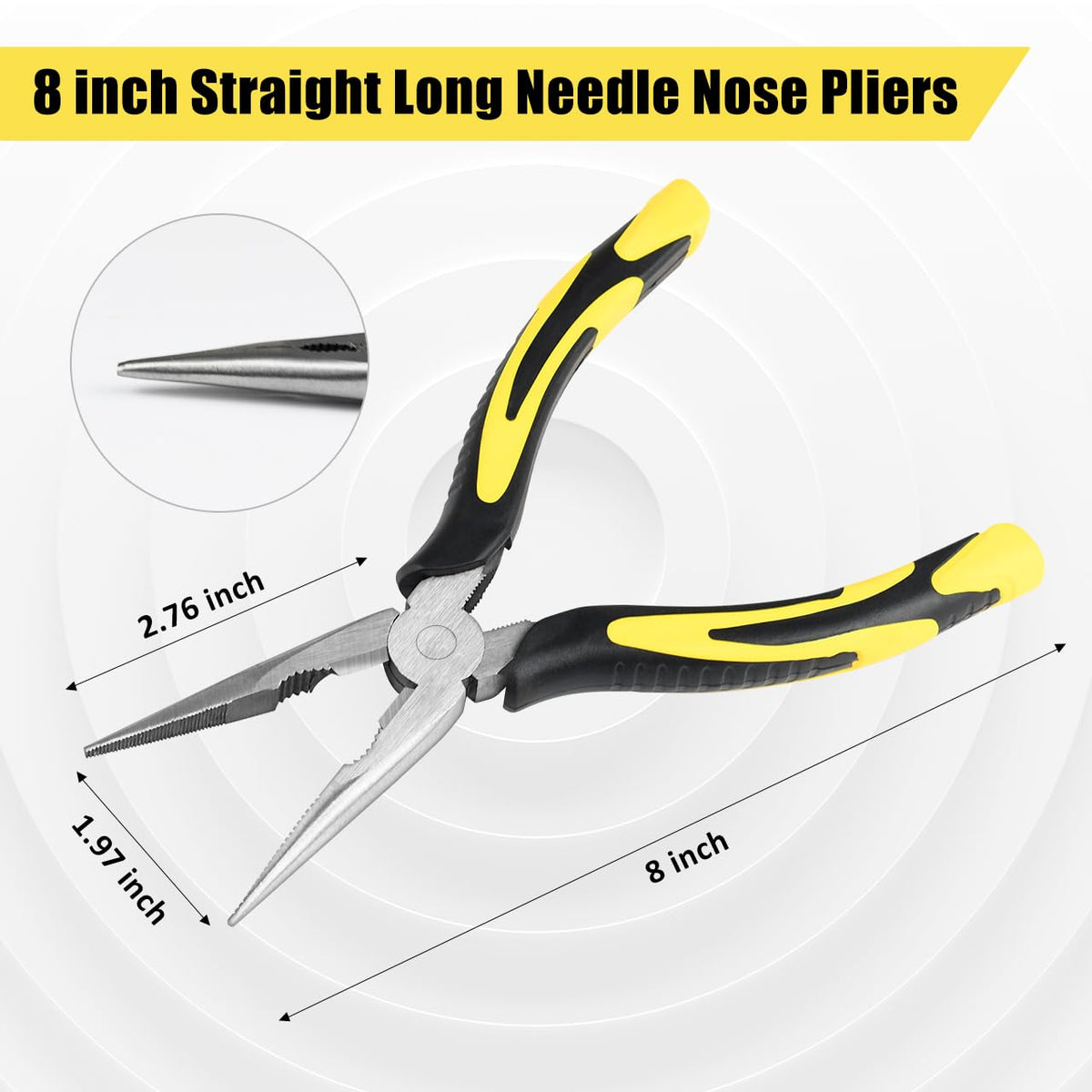 ZUZUAN premium chrome-vanadium pliers set for durable metalwork.