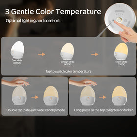 ZUZUKID Baby-safe material night light designed for delicate skin and gentle glow.