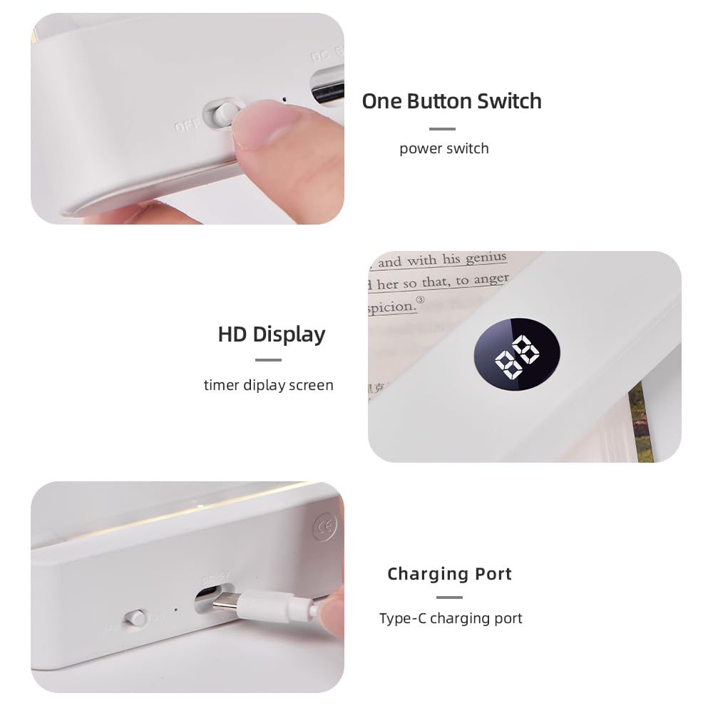 ZWJFDCBD book light travel-friendly compact and portable