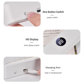ZWJFDCBD book light travel-friendly compact and portable
