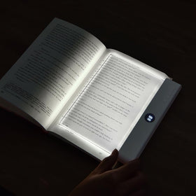 ZWJFDCBD book light front panel view with even page illumination