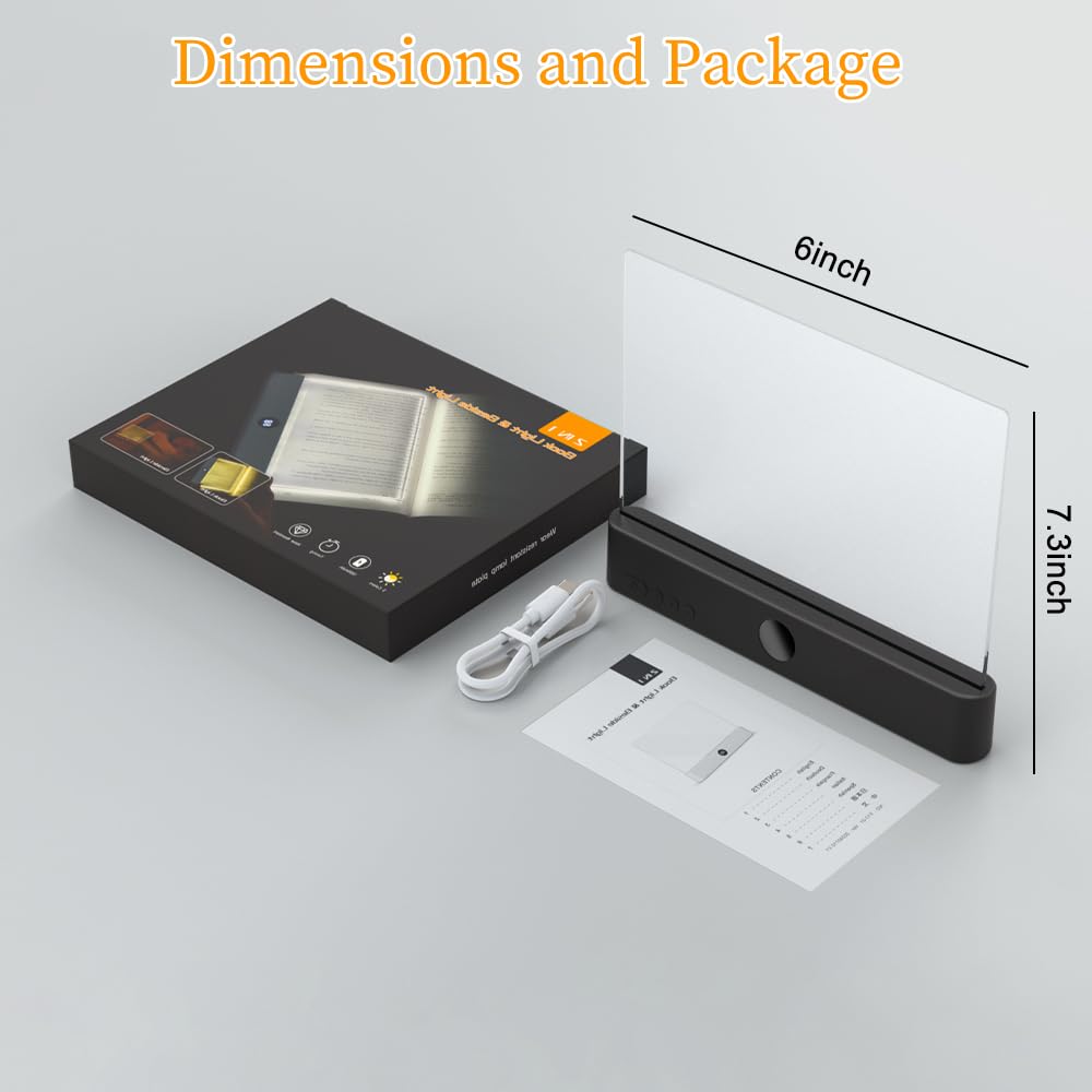 ZWJFDCBD full-page illumination for immersive bed reading