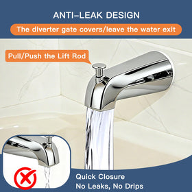 ZXFENG IPS threaded fit with 1/2 or 3/4 inch pipes for versatile plumbing
