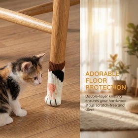 ZYGOTEE easy-install chair socks stay secure during daily use.