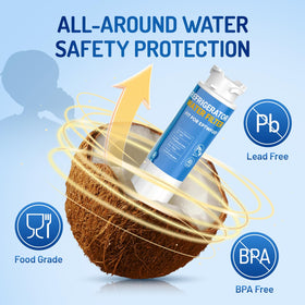 Zypxsyxgb Pure Source Ultra II-compatible filter delivering natural coconut-carbon filtration