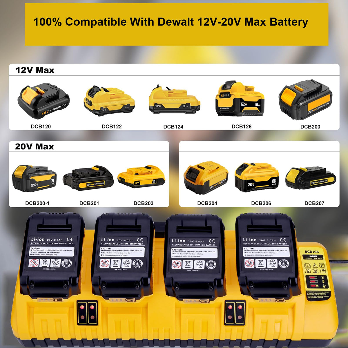zyystarttogo four-port charger with LED indicators displaying charge status